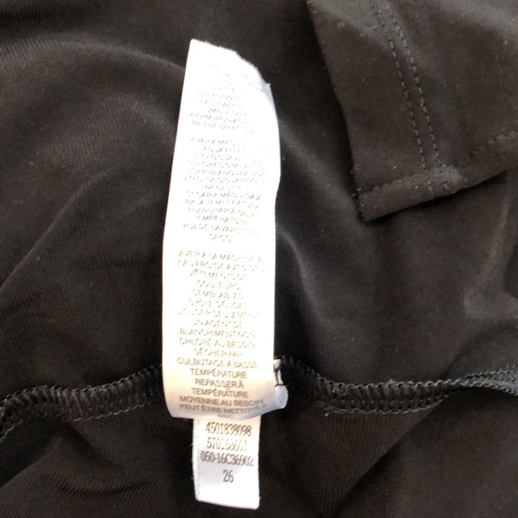 Chicos Cold shoulder maxi dress black size  3 slit on one side elbow sleeves - Picture 9 of 10